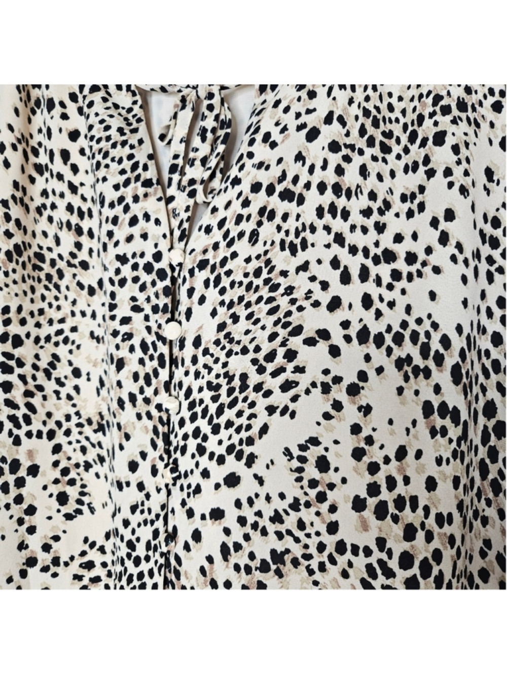 Buddy Love Leah Mini Dress Animal Print Tan Womens Size Extra Small - Picture 4 of 14